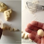 Gnocchis de pommes de terre - Préparation des gnocchis.
