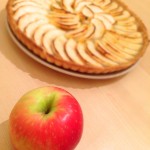 Tarte aux pommes avec compote maison - Une magnifique tarte qui met en valeur le gout de la pomme !
