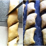 Biscuits aux figues - Placer les biscuits sur une plaque antiadhésive.