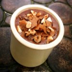 Mousse au chocolat au lait, noisettes et gavottes - Laissez-vous tenter par l'envie de vous faire plaisir avec cette délicieuse mousse.