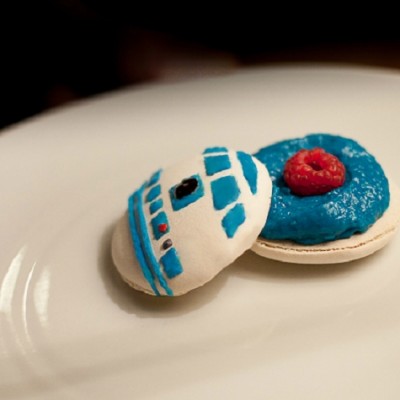 Macarons R2-D2 (Star Wars) - La force tu auras, ces macarons tu réussiras !
