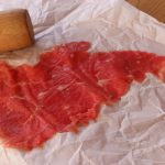 Carpaccio de bœuf à l’italienne – Carpaccio (tranche très fine).