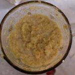 Jus de gingembre - Mixer le tout le plus finement possible de façon à obtenir un mélange homogène.